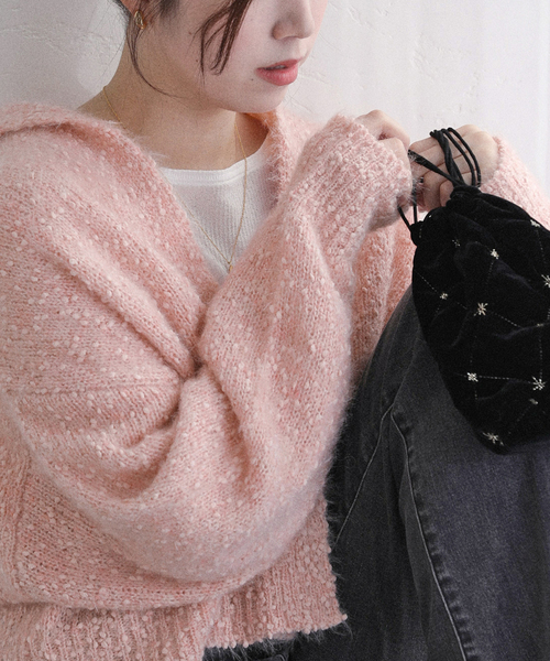 La TOTALITE（ラ トータリテ） カーディガン 「洗える」ポップヤーン