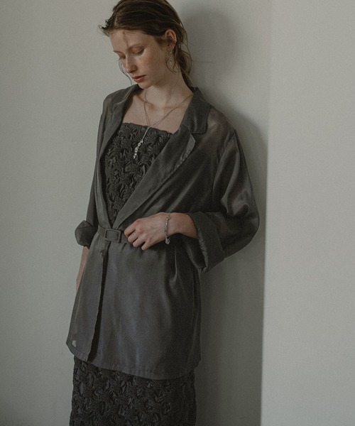 et.UNiVER ドレス Shirred layered dress set : ZOZOTOWN Yahoo!店