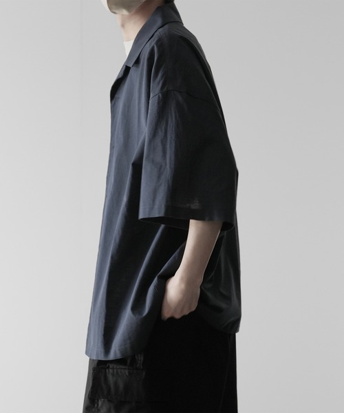 「RUUBON」 半袖シャツ S ブラウン メンズ_画像4