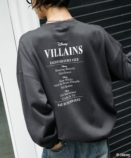PUBLUX（パブリュクス） トレーナー スウェット 別注 'Disney VILLAINS