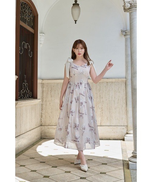 Her lip to ノースリーブワンピース M グリーン レディース : ZOZOTOWN