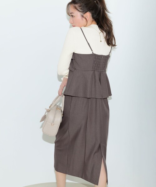 ANY SIS（エニィスィス） セットアップ 「2SET」ビスチェ ワンピース