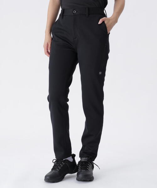 パンツ 「PING APPAREL」全方向ストレッチRENUキルト/ダンボールジャージ テーパードパンツ 「GOLD」 (LADIES) レディースの画像