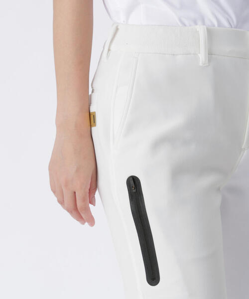 パンツ 「PING APPAREL」全方向ストレッチRENUキルト/ダンボールジャージ テーパードパンツ 「GOLD」 (LADIES) レディースの画像
