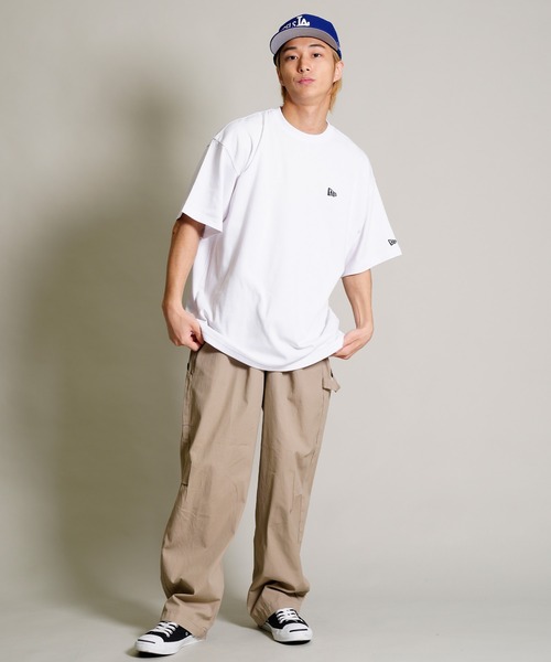 「NEW ERA」 半袖Tシャツ M ブラック メンズ_画像6