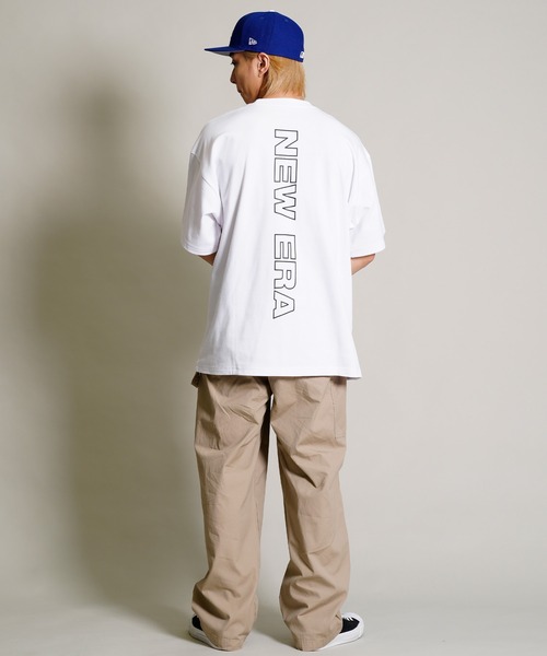 「NEW ERA」 半袖Tシャツ M ブラック メンズ_画像7