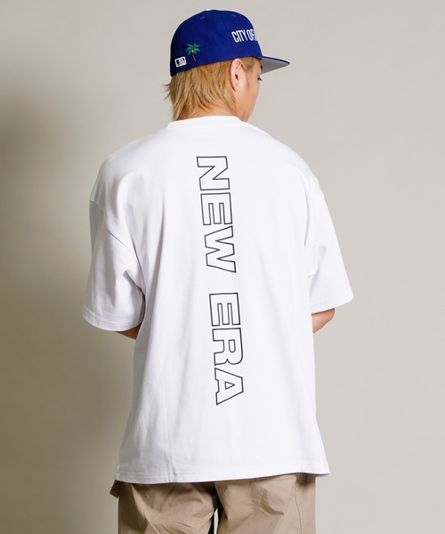 「NEW ERA」 半袖Tシャツ M ブラック メンズ_画像9