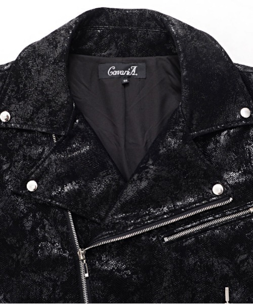 SILVER BULLET（シルバーバレット） 革ジャン ライダース 「CavariA