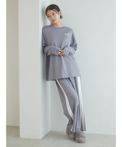 gelato pique（ジェラートピケ） パジャマ ルームウェア インレイロゴ