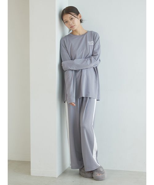 gelato pique（ジェラートピケ） パジャマ ルームウェア インレイロゴ