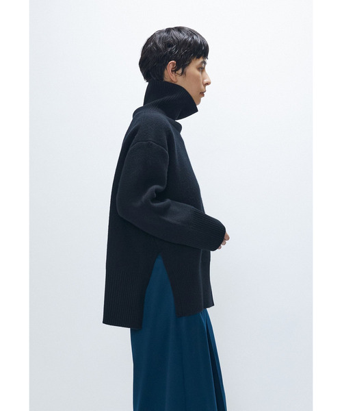 1er Arrondissement ニット セーター ウールカシミアダブルフェイス