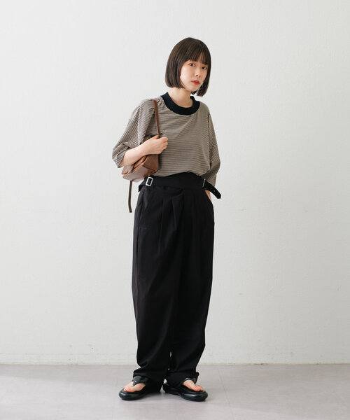 「WHIMSIC」 半袖Tシャツ FREE ブラック メンズ_画像8