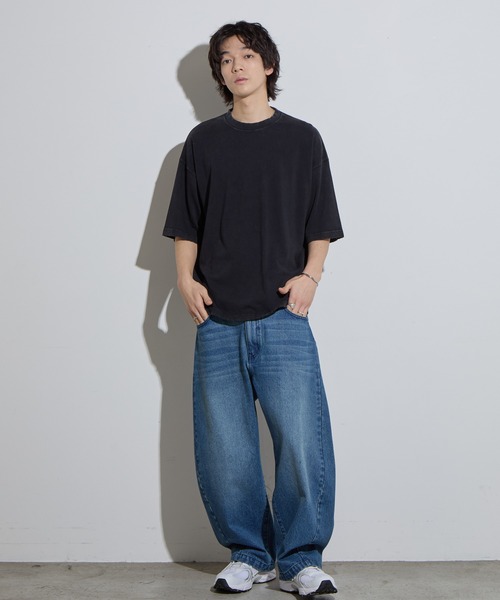 「SLICK」 デニムパンツ 1 インディゴブルー メンズ_画像6