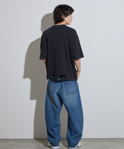 「SLICK」 デニムパンツ 1 インディゴブルー メンズ_画像8