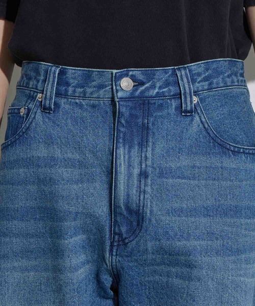 「SLICK」 デニムパンツ 1 インディゴブルー メンズ_画像9