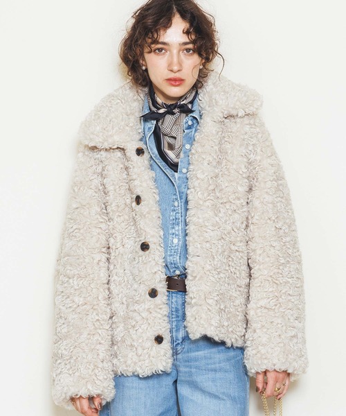 ファーブルゾン　グレディブリリアン　ファーコート Gready Brilliant（グレディブリリアン） コート アウター カーリー