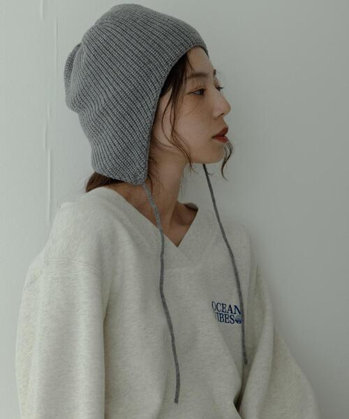 URBAN RESEARCH Sonny Label ニット帽 ニットキャップ イヤーニット