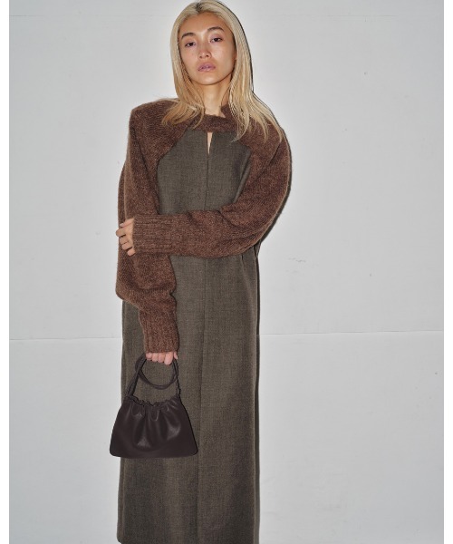 todayful ノベルティ　ブラウン TODAYFUL 「TODAYFUL」 ニットボレロ FREE ブラウン レディース