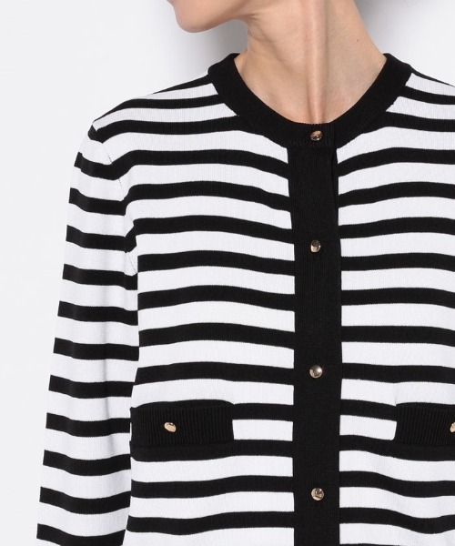 「allureville」 ニットカーディガン 2 キャメル レディース_画像5