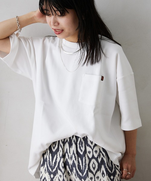 「UNIVERSAL OVERALL」 半袖Tシャツ SMALL ブルー メンズ_画像4