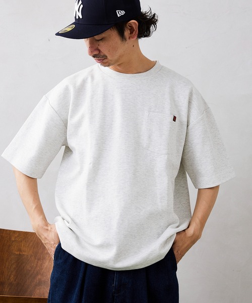 「UNIVERSAL OVERALL」 半袖Tシャツ SMALL ブルー メンズ_画像6