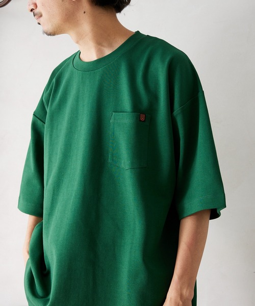 「UNIVERSAL OVERALL」 半袖Tシャツ SMALL ブルー メンズ_画像10