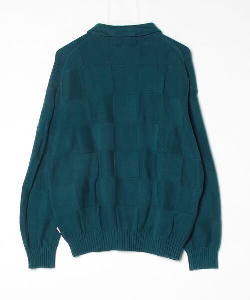 「KEBOZ」 長袖ニット M グリーン メンズ_画像2