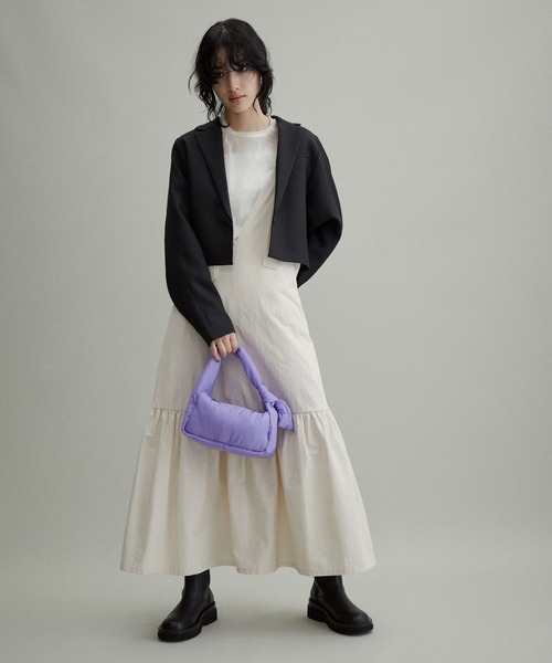 ADAM ET ROPE'（アダムエロペ） テーラードジャケット FREE ブラック