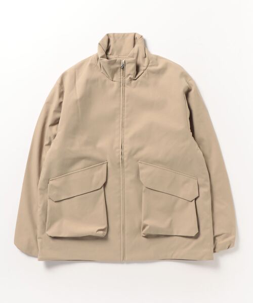 「NANO universe」 ブルゾン S ベージュ メンズ_画像2