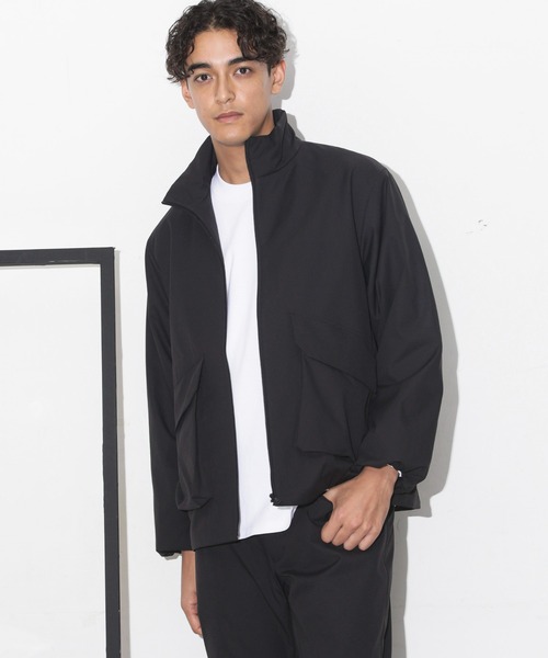 「NANO universe」 ブルゾン S ベージュ メンズ_画像4