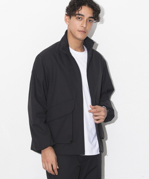 「NANO universe」 ブルゾン S ベージュ メンズ_画像6