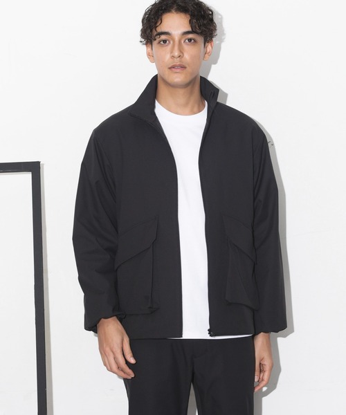 「NANO universe」 ブルゾン S ベージュ メンズ_画像8