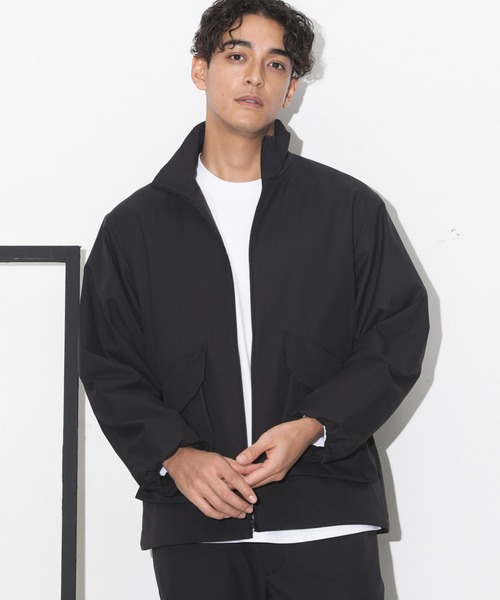 「NANO universe」 ブルゾン S ベージュ メンズ_画像9