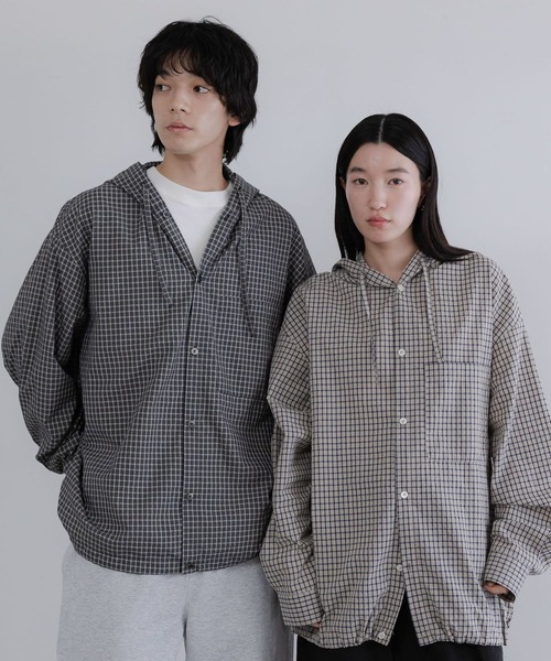 【即日発送】TOM FORD Made to Measure チェックシャツ L LOWRYS FARM（ローリーズファーム） シャツ 「LFM(U)」フーディー