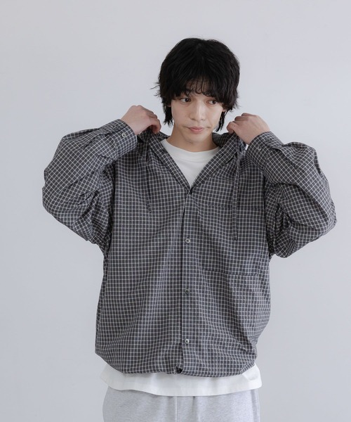 LOWRYS FARM（ローリーズファーム） シャツ 「LFM(U)」フーディー