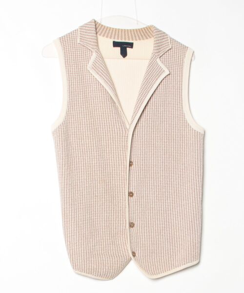 LARDINI（ラルディーニ） ベスト X-SMALL ブラウン レディース