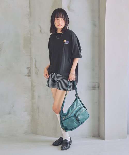 PBLIM ショルダーバッグ バッグ 「UNISEX/3WAYで使える」7ポケット