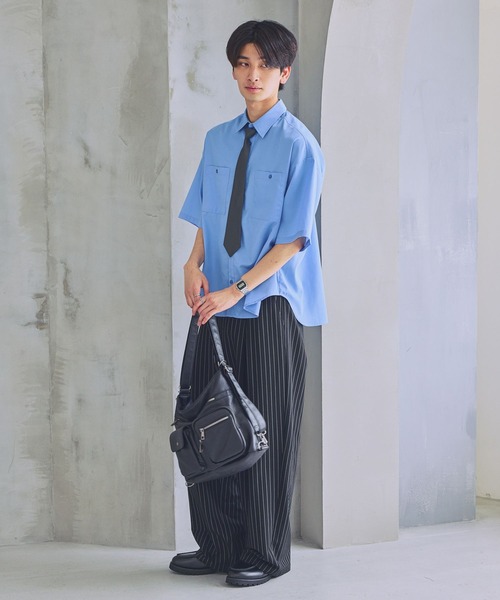 PBLIM ショルダーバッグ バッグ 「UNISEX/3WAYで使える」7ポケット