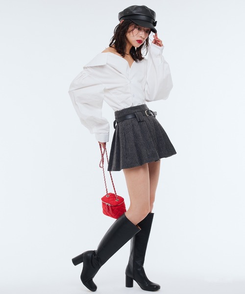 「Narcissus」 長袖ブラウス FREE ホワイト レディース_画像3