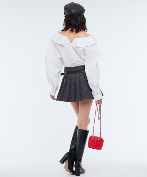 「Narcissus」 長袖ブラウス FREE ホワイト レディース_画像4