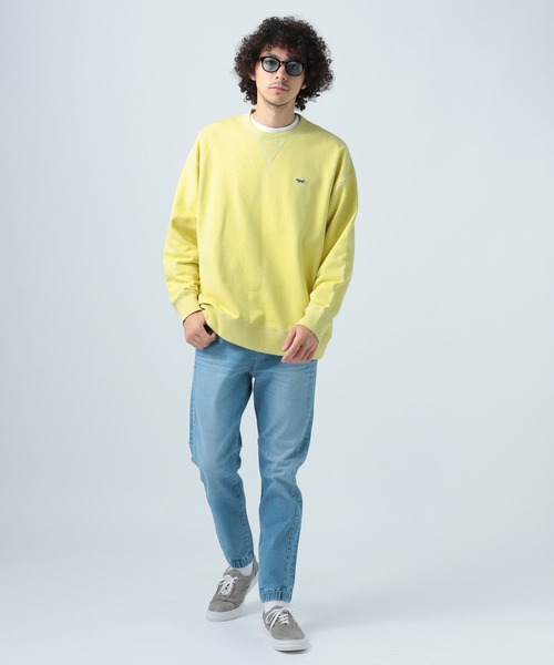 「BAYFLOW」 スウェットカットソー MEDIUM チャコール メンズ_画像6