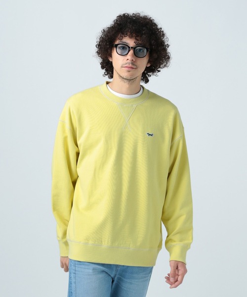 「BAYFLOW」 スウェットカットソー MEDIUM チャコール メンズ_画像7