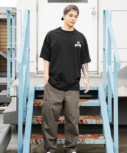 「TOY MACHINE」 半袖Tシャツ M ブラック メンズ_画像2