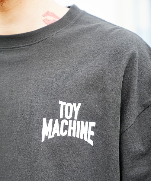 「TOY MACHINE」 半袖Tシャツ M ブラック メンズ_画像6