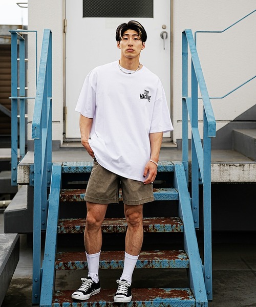 「TOY MACHINE」 半袖Tシャツ M ブラック メンズ_画像8