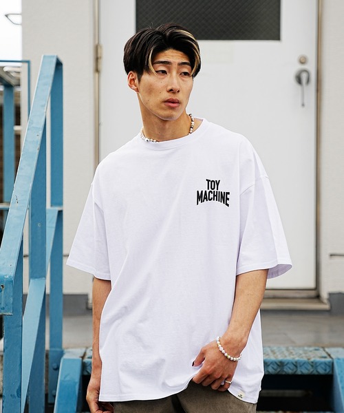 「TOY MACHINE」 半袖Tシャツ M ブラック メンズ_画像9