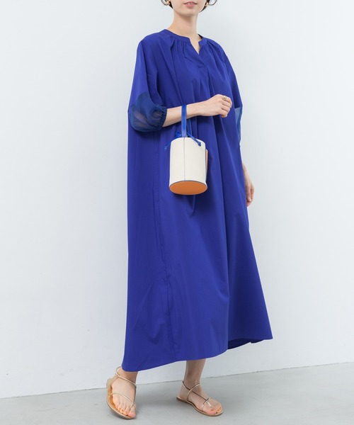 「ANNA LUNA」 半袖ワンピース MEDIUM ブラック レディース_画像9