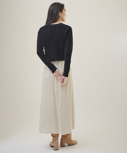 「SALON adam et rope'」 ニットカーディガン FREE ホワイト系その他2 レディース_画像7