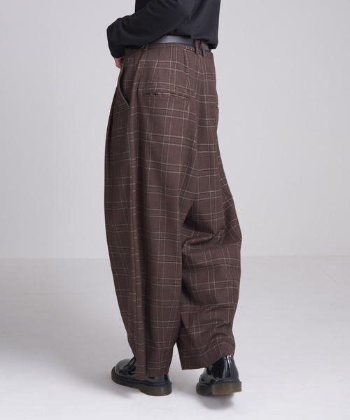 「ADRER」 スラックス LARGE ブラック メンズ_画像2