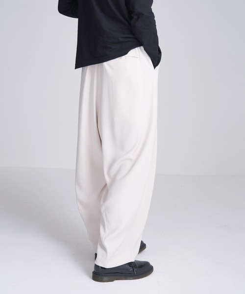 「ADRER」 スラックス LARGE ブラック メンズ_画像4